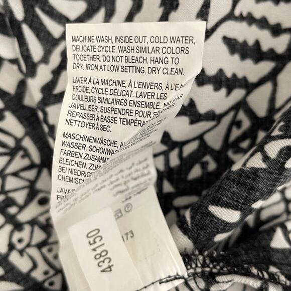 Avenue WomenTunic Top‎ 1X Abstract Foliage Boho Lagenlook Cottagecore Officewear - Picture 10 of 12